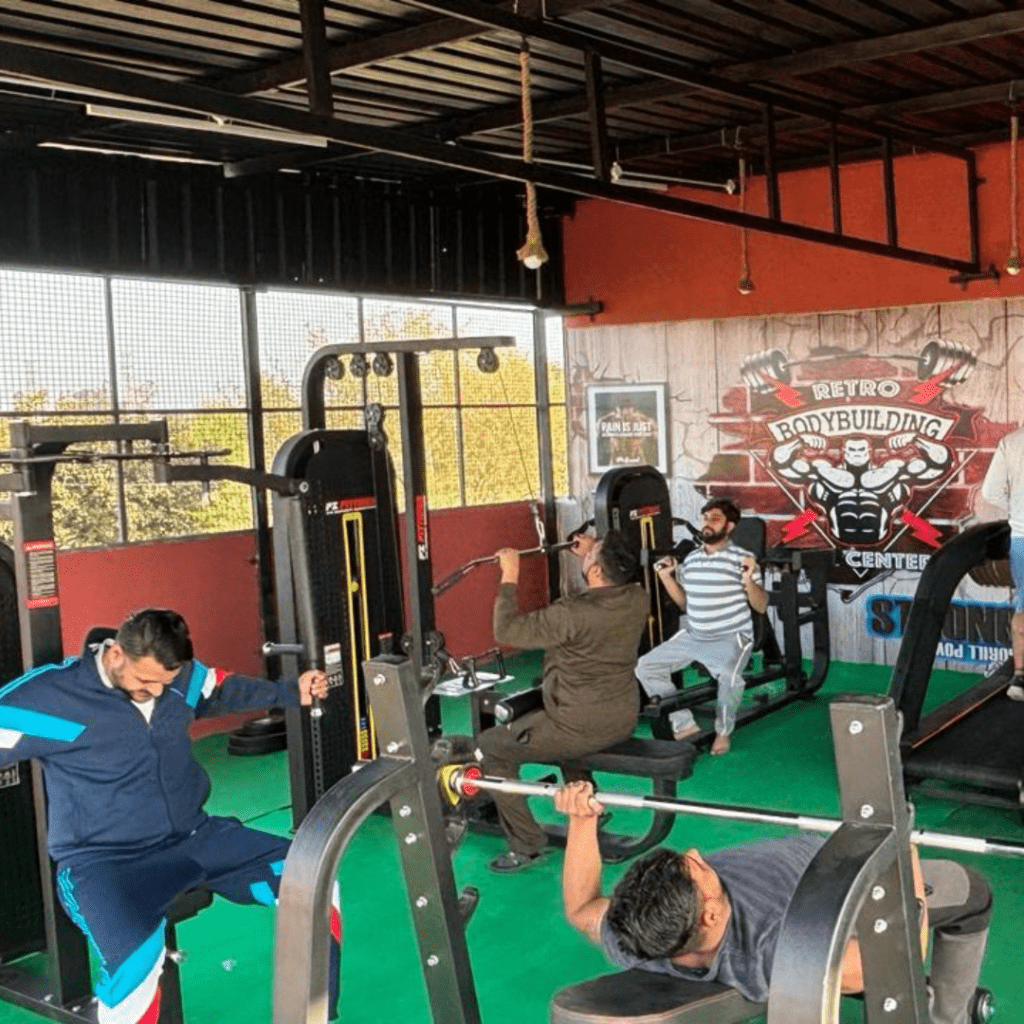 Gym pic nasha mukti kendra