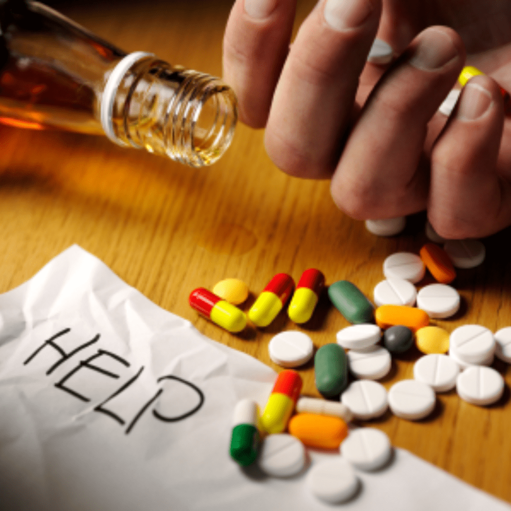 alcohol or drug addiction